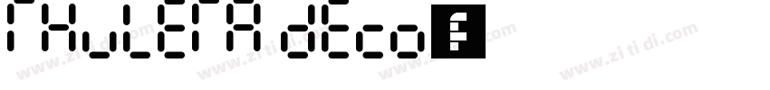Txuleta Deco字体字体转换